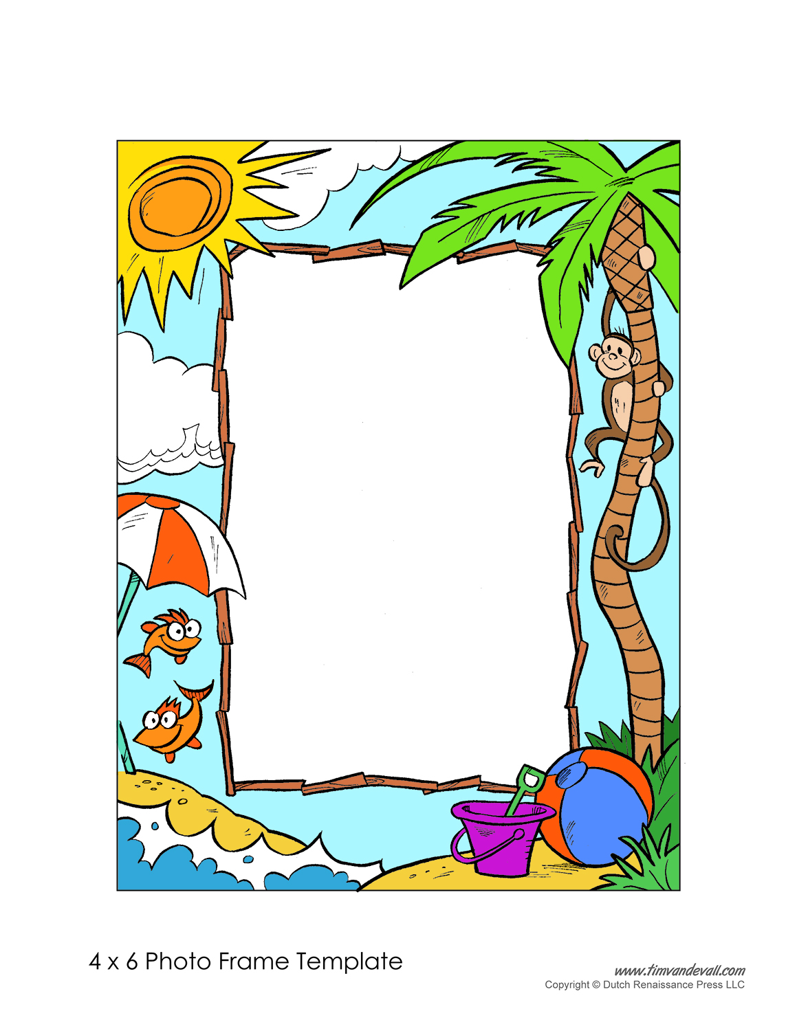 free photo frame templates - make your own photo frame